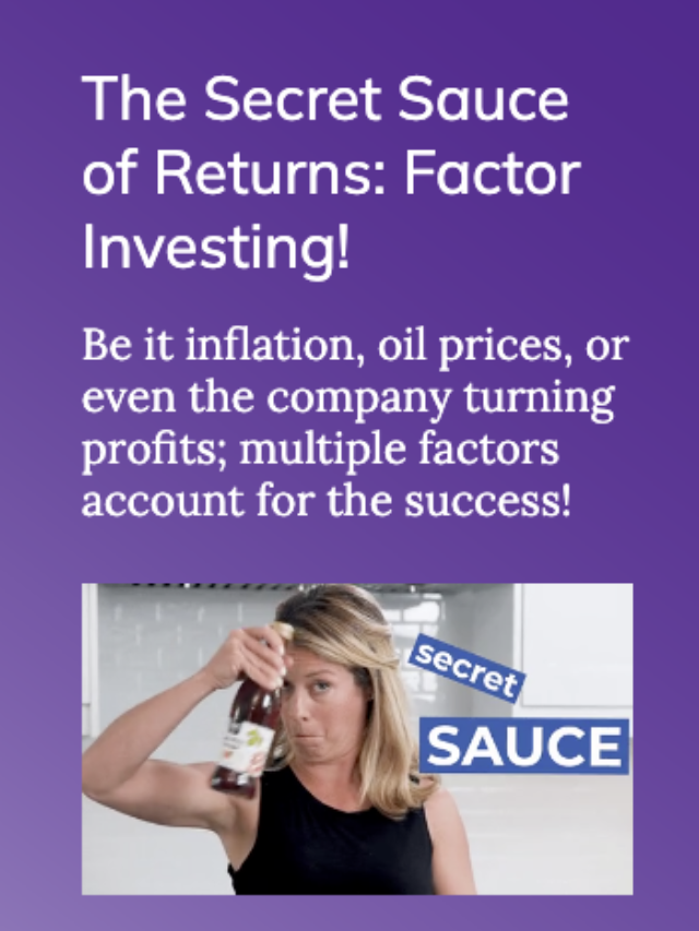 Factor Investing 101